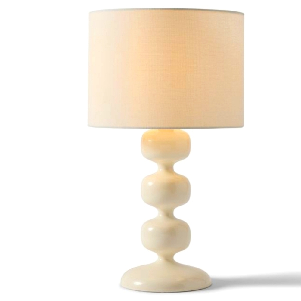 Elegant Cream Table Lamp, Kids Ruby Table Lamp (17"), Retail Price $179.00